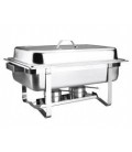 Couvercle en acier inoxydable de Gastronorm Lacor bain-marie 1/1