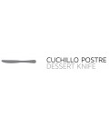 Cuchillo Postre Modelo Corona de Jay