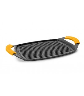 Grill plancha ondulado BASIC STONE de Ibili