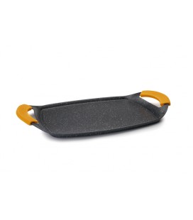 Grill plancha liso BASIC-STONE de Ibili