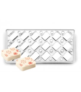 Molde bombón magnético rectangular de Ibili