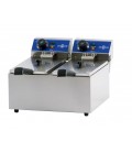 Freidora eléctrica de sobremesa gastronorm FRY-4+4 de Irimar