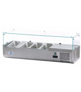 Vitrina refrig. para pizza y ensalada VIPP-6GN1/3