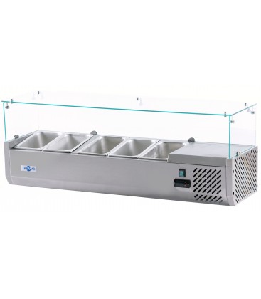 Vitrina refrig. para pizza y ensalada VIPP-8GN1/4