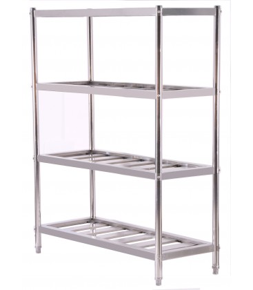IRIMAR estantería de pie EP304T-1200 acero inoxidable hasta 480 kg