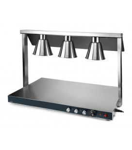 Calentador buffet DUAL de Lacor