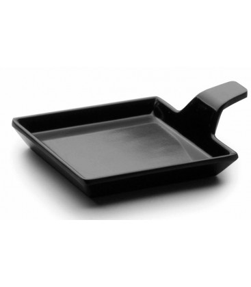 Tray Delicatessen Black melamine Lacor Classic series