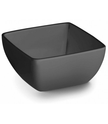 Bowl salad Black melamine Lacor Classic series