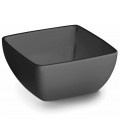 Bowl salad Black melamine Lacor Classic series