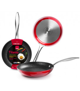 Frying pan RED ROCK by Ibili