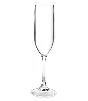 Set of 6 tritan champagne glasses by Lacor