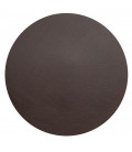 Round leather placemat by Lacor
