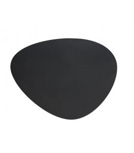 Round leather placemat by Lacor