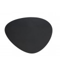 Round leather placemat by Lacor