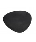 Round leather placemat by Lacor