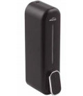Black hand dispenser for gel and soap by Lacor