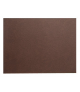 Round leather placemat by Lacor
