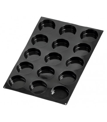 Molde silicona BLACK semiesférico 60 cavidades de Lacor