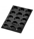 Molde silicona 60x40 BLACK para FLORENTINA 15 cavidades de Lacor