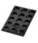 Molde silicona BLACK semiesférico 60 cavidades de Lacor