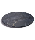 Plato redondo de melamina serie Stone de Lacor