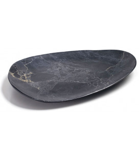 Fuente oval de melamina serie Stone de Lacor