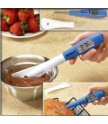 Spatule silicone + thermomètre sonde de Lacor