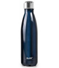 Botella termo inoxidable Dark Blue de Ibili