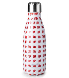 Bouteille thermos double paroi Doodle de Ibili