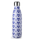 Botella termo inoxidable Mosaic Blue de Ibili