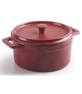 Mini cocotte melamina con tapa RED de Lacor