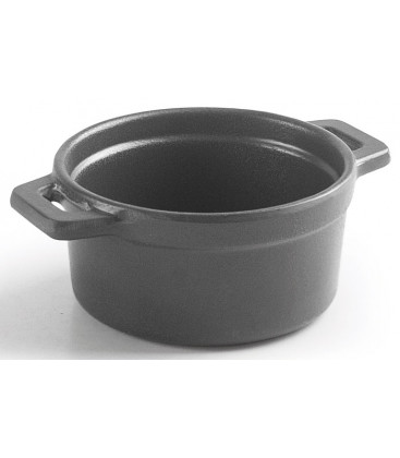 Mini cocotte melamina sin tapa GREY de Lacor