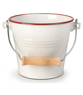 Enamelled milk churn Bordeaux by Ibili (6 u)