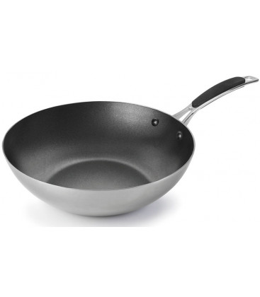 Wok trimetal antiadherente de Lacor