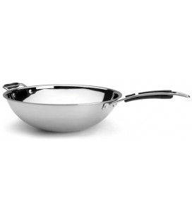 Semi-esferico wok Lacor Trimetal