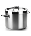 Low stock pot with lid Chef-Luxe Lacor