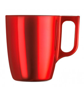 Mug FLASHY BREAKFAST SILVER 25 cl by Luminarc (6 pcs)