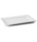 Mélamine blanc plateau rectangulaire Lacor Classic series