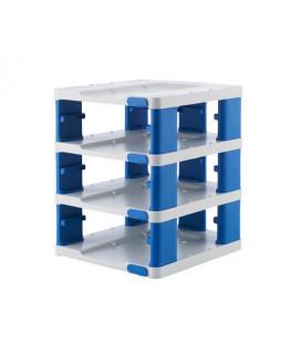 Torre para cubetas con tapa GN 1/2 18 litros