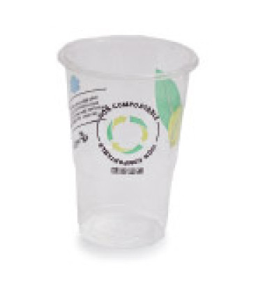 Pack vaso PLA compostable 220 ml de Betik (1250 pzas)