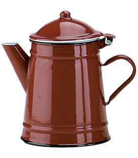 Cafetière émaillé rouge de Ibili (6 u)