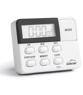 Reloj de cocina con alarma de Lacor