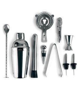 Juego de utensilios de coctelería INOX de Lacor