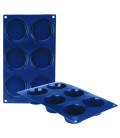 Molde muffin 6 cavidades BLUEBERRY de Ibili