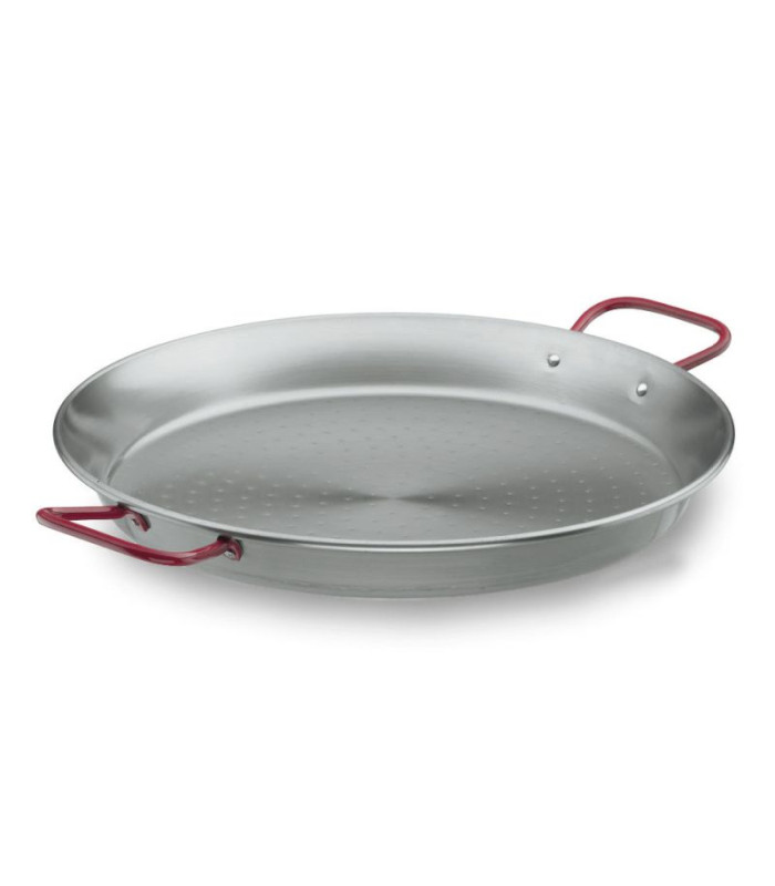 IBILI Paella pan Premier 34 cm of Stainless Steel, Silver