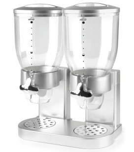 Dispensador de cereales doble con base 7 L de Lacor