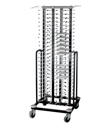 Plateaux de transport avec des plats de roue 100 de Lacor