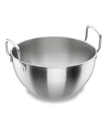 Cauldron Semi-esferico with handles 18/10 stainless of Lacor