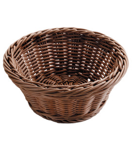 Basket of bread round