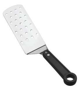 Spatula perforated Lacor black handle